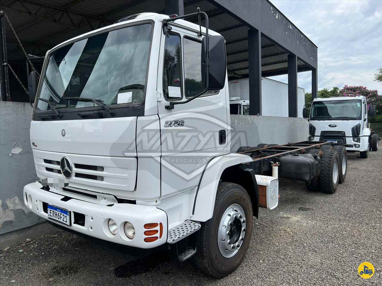 CAMINHAO MERCEDES-BENZ MB 2726 Chassis Truck 6x4 Natyva Caminhões ORLEANS SANTA CATARINA SC